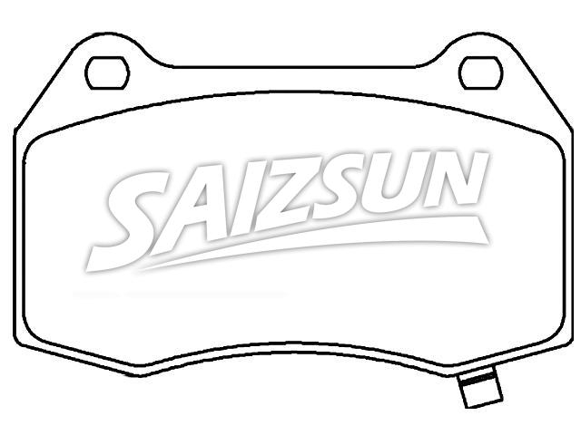 Pastillas de freno Brake Pad Set:89047744