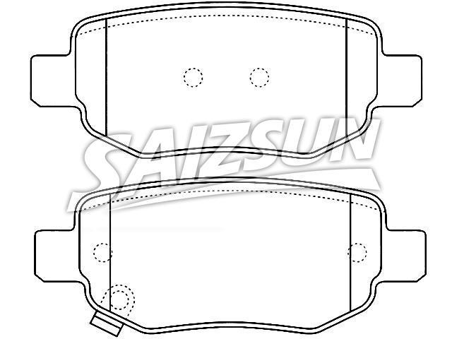 Pastillas de freno Brake Pad Set:T21-3502080