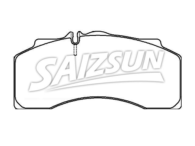 Pastillas de freno Brake Pad Set:405 420 00 20