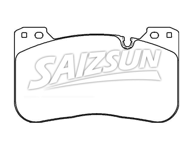 Pastillas de freno Brake Pad Set:34 11 7 991 033