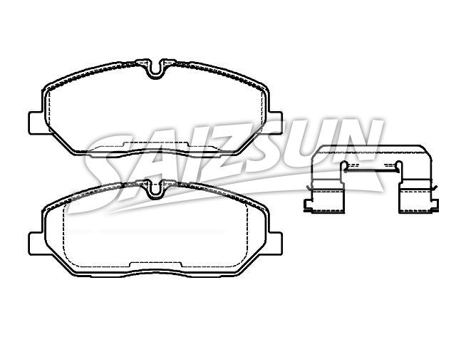 Pastillas de freno Brake Pad Set:58101-59A10