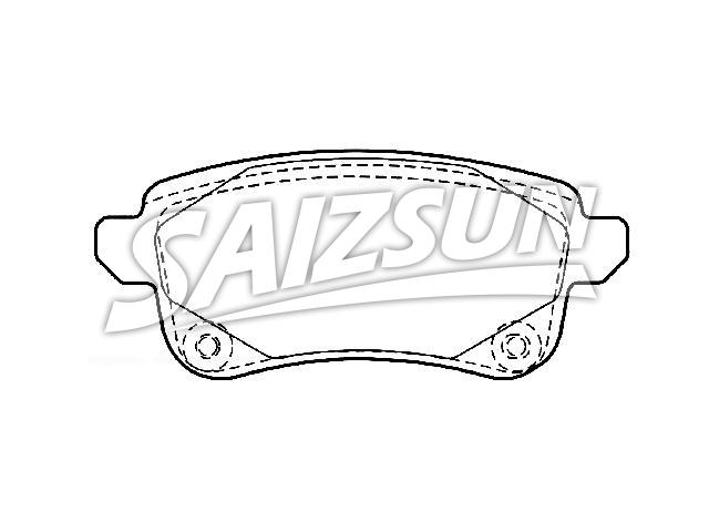 Pastillas de freno Brake Pad Set:44 06 082 35R