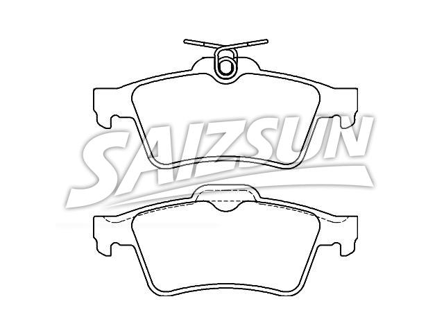 Pastillas de freno Brake Pad Set:4254.A8