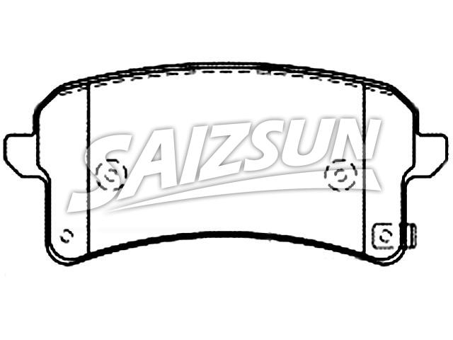 Pastillas de freno Brake Pad Set:3502110XKV08A