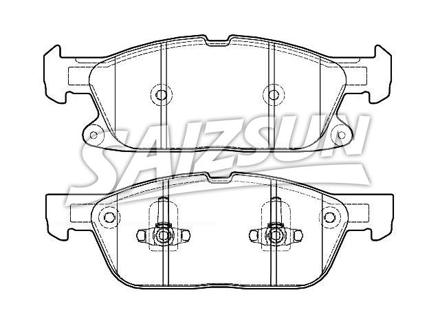 Pastillas de freno Brake Pad Set:F2GC2001BC