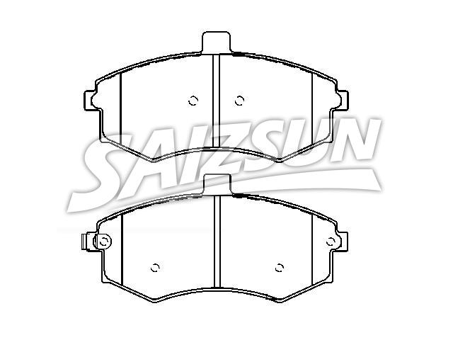 Pastillas de freno Brake Pad Set:S3500L21167-50023