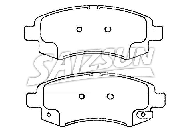 Pastillas de freno Brake Pad Set:23905226