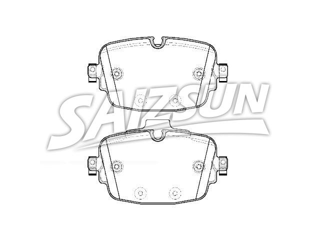 刹车片 Brake Pad Set:4M0 698 451 K