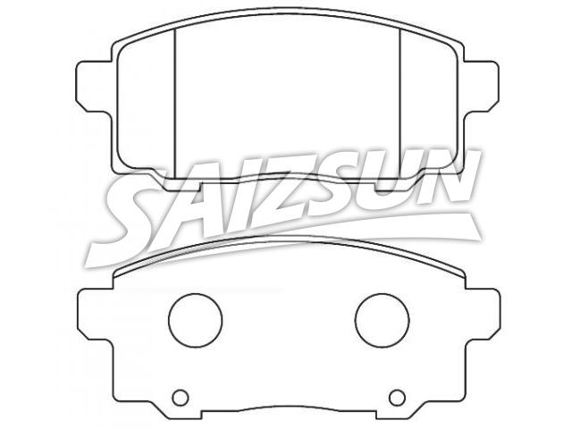 Pastillas de freno Brake Pad Set:55200-62L00-000