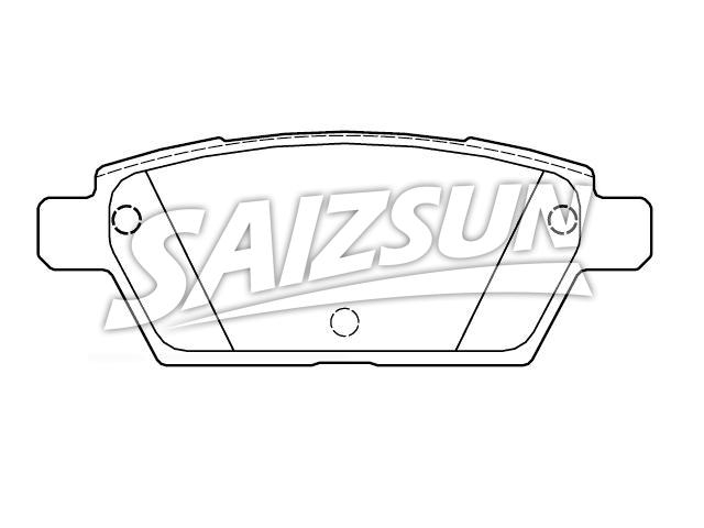 刹车片 Brake Pad Set:B5CA02648Z