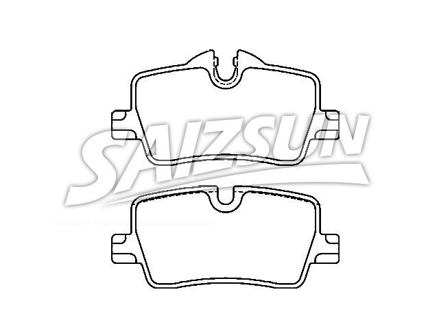 刹车片 Brake Pad Set:34 20 6 888 825