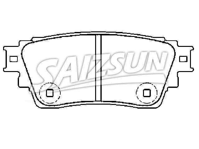 Pastillas de freno Brake Pad Set:4605B987