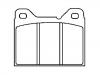 Pastillas de freno Brake Pad Set:270 165