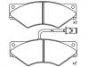 Pastillas de freno Brake Pad Set:190 6183