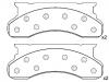 Pastillas de freno Brake Pad Set:E4TZ-2001-B