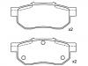 Pastillas de freno Brake Pad Set:43022-SR3-G02