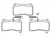 Pastillas de freno Brake Pad Set:9 948 030