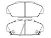 Pastillas de freno Brake Pad Set:45022-SM2-010