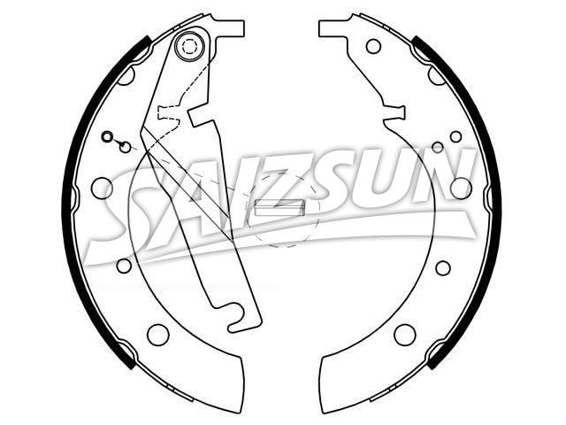 Brake Shoe Set:34 21 1 154 921