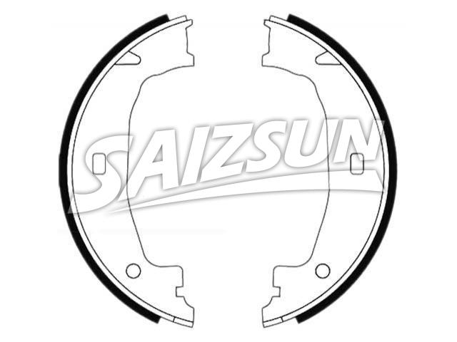 Brake Shoe Set:34 41 6 761 290