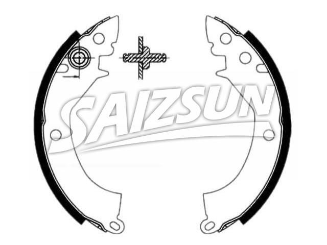 Brake Shoe Set:MB238363