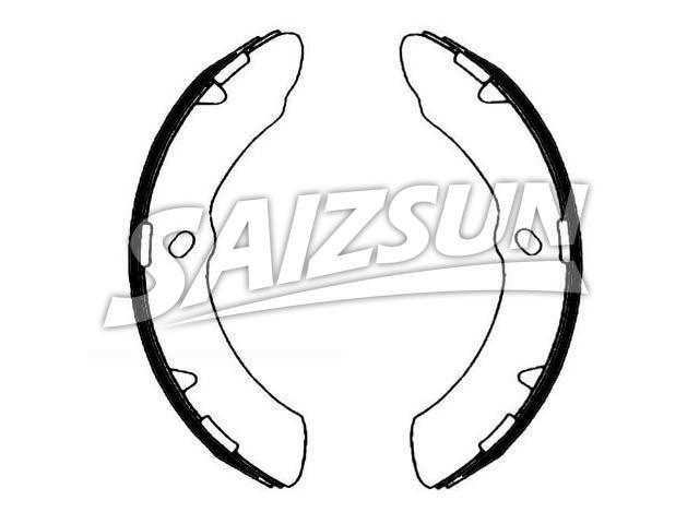 Brake Shoe Set:MB162160