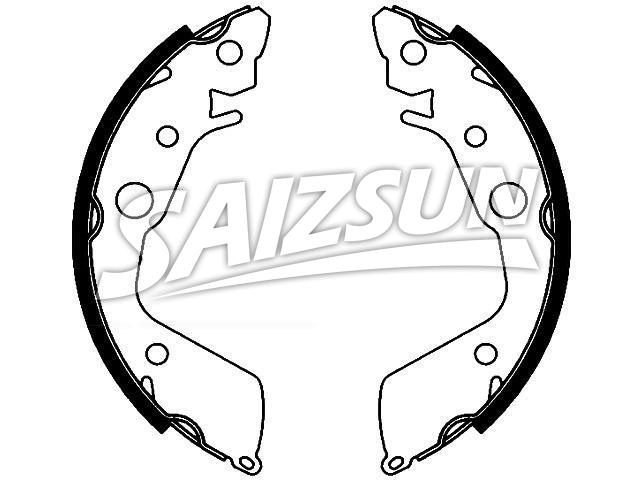 Brake Shoe Set:K5541