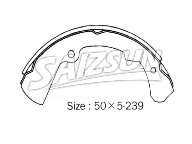 Brake Shoe Set:NR2021