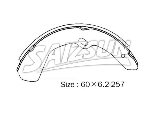 Brake Shoe Set:NR2024