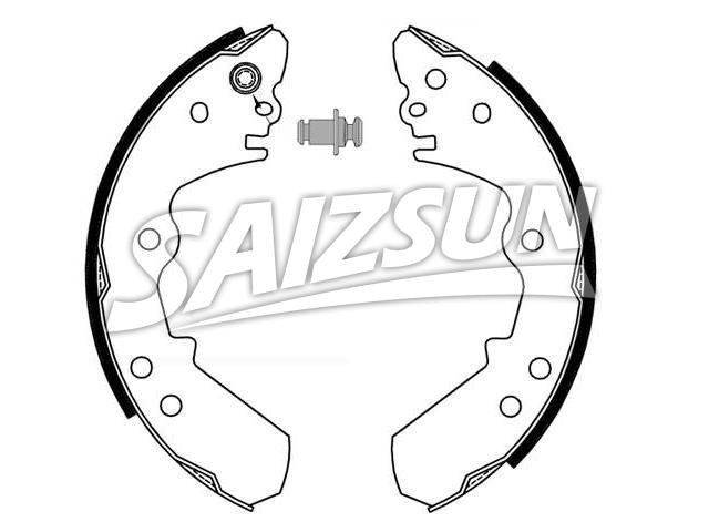 Brake Shoe Set:5-87100-120-0