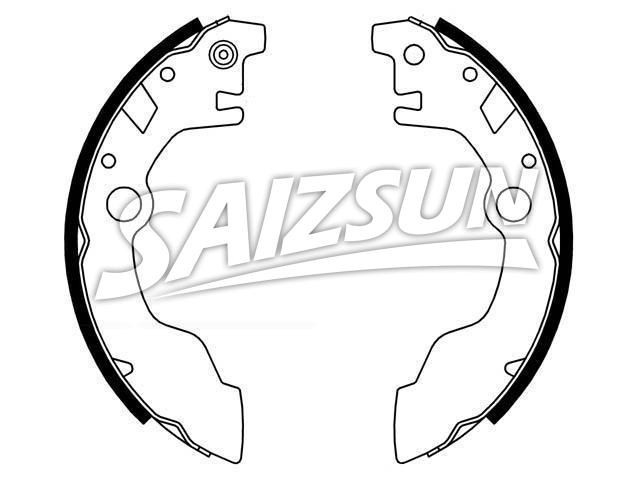 Brake Shoe Set:26214-KA036