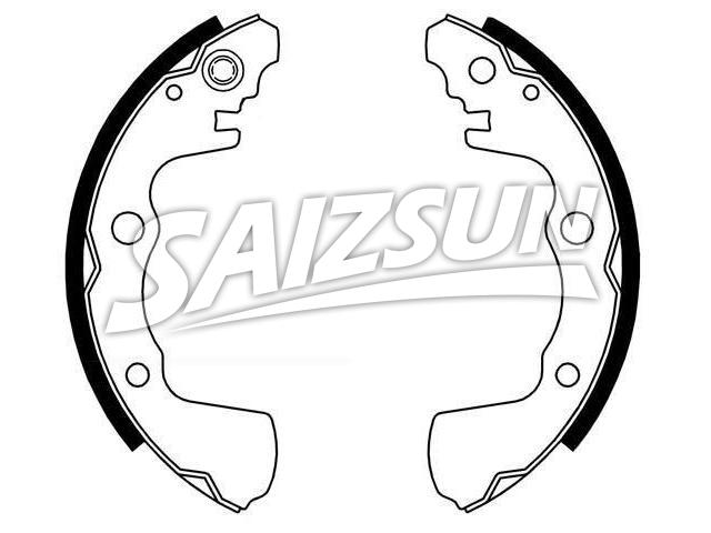 Zapata de freno Brake Shoe Set:7251-78530