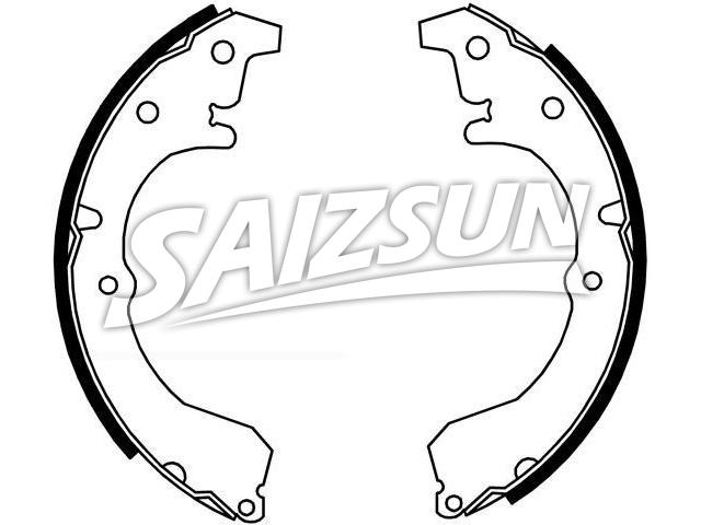 Zapata de freno Brake Shoe Set:04495-12010
