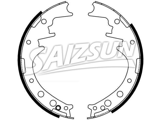 Zapata de freno Brake Shoe Set:04495-35080