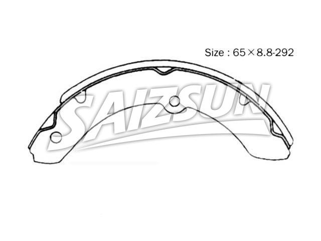 刹车蹄片 Brake Shoe Set:04494-36050