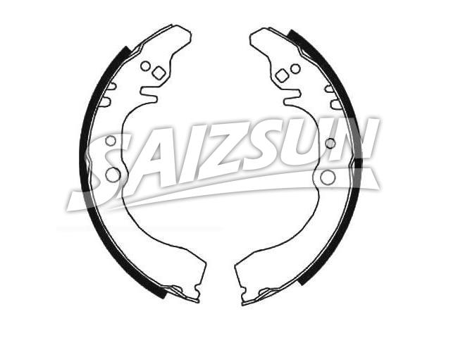Zapata de freno Brake Shoe Set:04495-87508