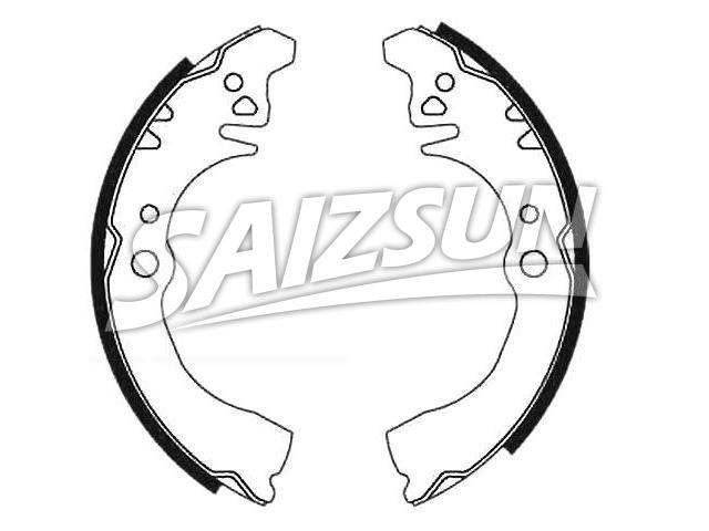 Zapata de freno Brake Shoe Set:04495-97204