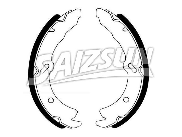 Zapata de freno Brake Shoe Set:W420-26-310A