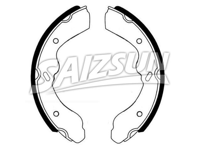 Brake Shoe Set Brake Shoe Set:K3408