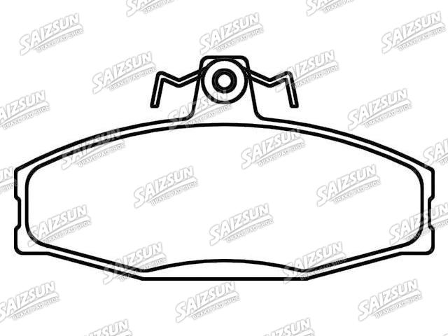 Pastillas de freno Brake Pad Set:6U0 698 151 E