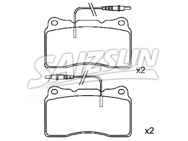 Pastillas de freno Brake Pad Set:9 404 252 548