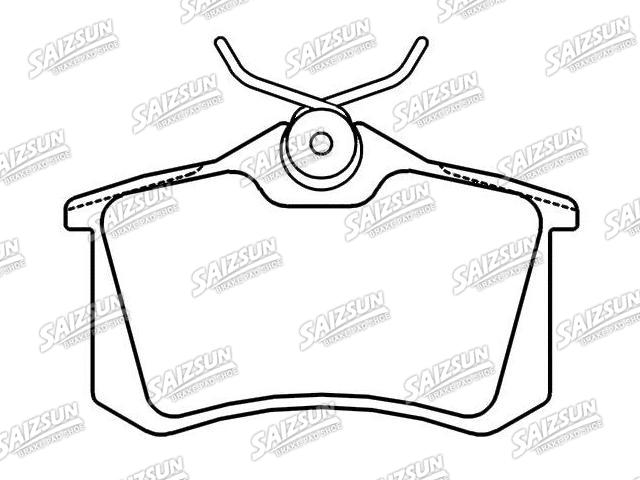 Pastillas de freno Brake Pad Set:1H0 698 451 E