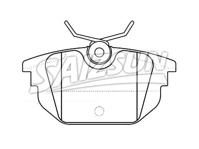 Pastillas de freno Brake Pad Set:5028740034814