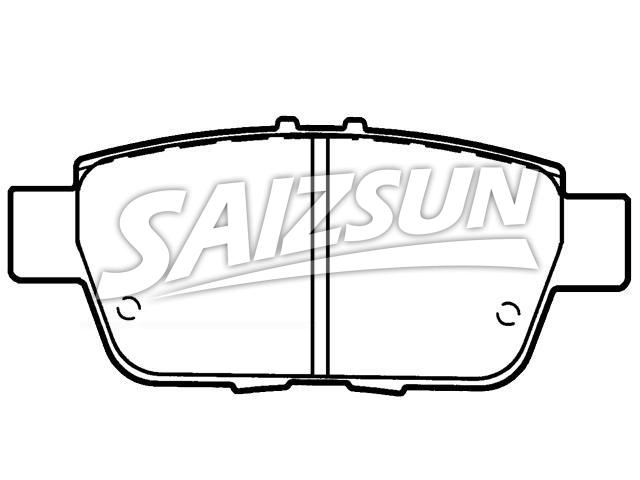 Pastillas de freno Brake Pad Set:43022-SJC-A00