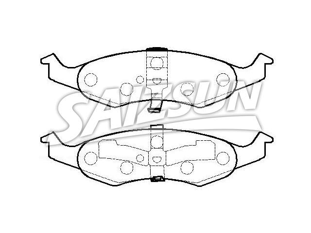 Pastillas de freno Brake Pad Set:4762550