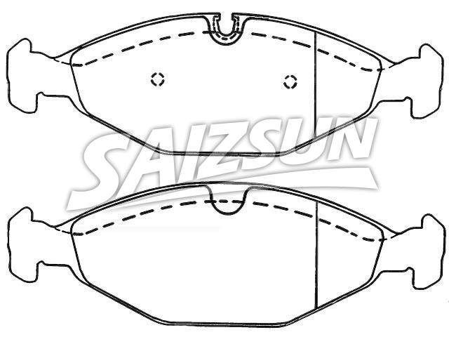 Pastillas de freno Brake Pad Set:JLM11058