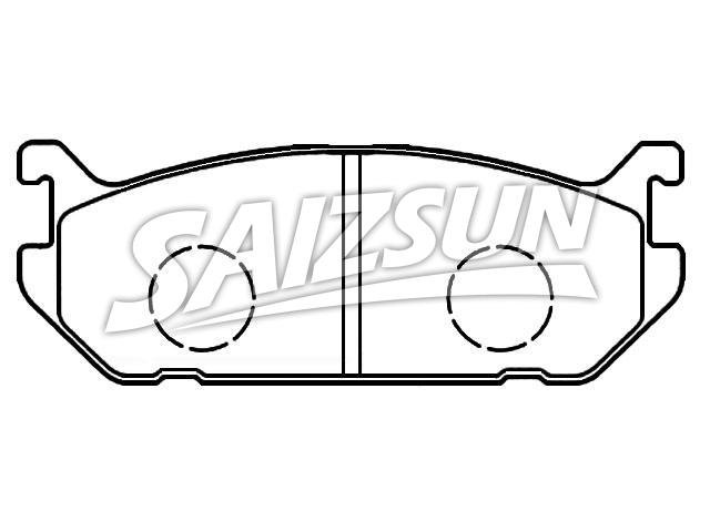 Pastillas de freno Brake Pad Set:55210-70B60