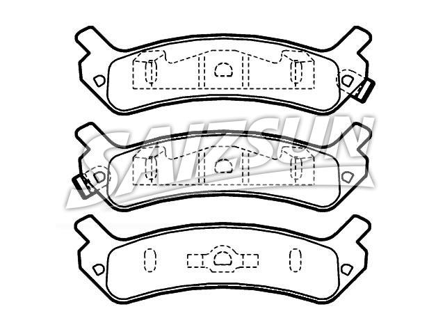 Pastillas de freno Brake Pad Set:58201-33A00