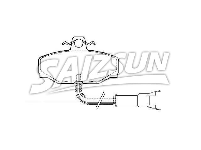 Pastillas de freno Brake Pad Set:JML000603