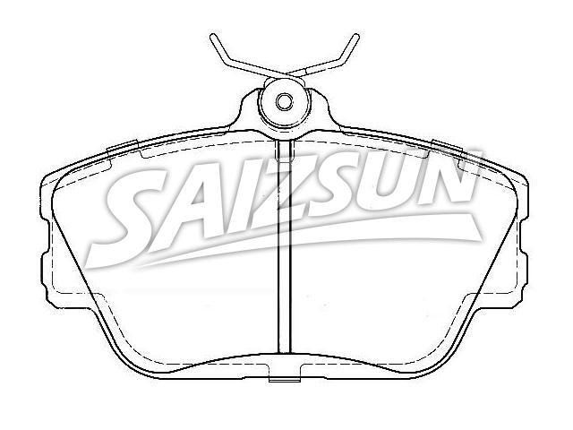 Pastillas de freno Brake Pad Set:F3LY-2001-A